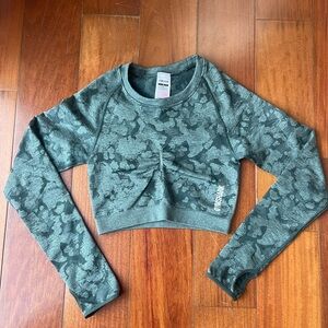 Gymshark Adapt Camo Crop Long Sleeve